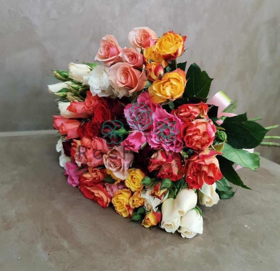 Букет цветов из: Розы в Автополигон