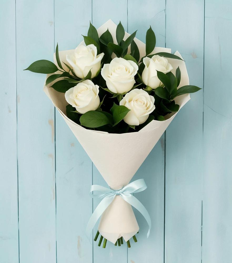 Букет цветов из: Розы в Автополигон