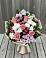 Букет цветов из: Альстромерии, Гвоздики, Розы и Хризантемы в Автополигон