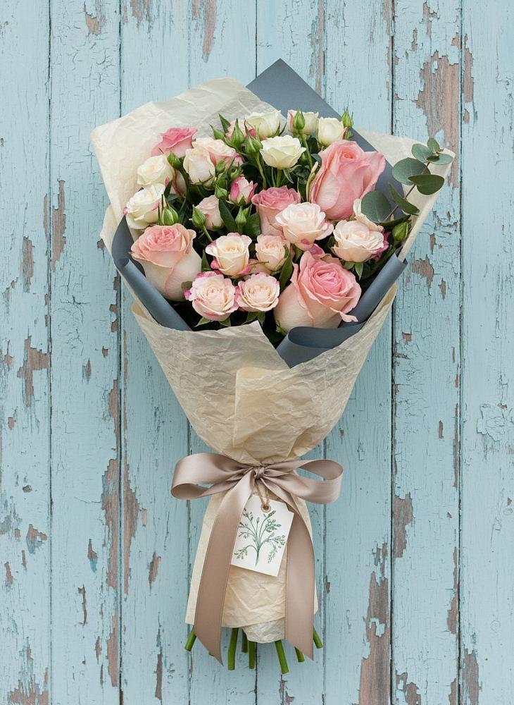 Букет цветов из: Розы в Автополигон