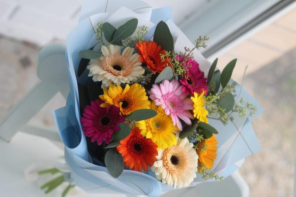 Букет цветов из: Герберы в Автополигон