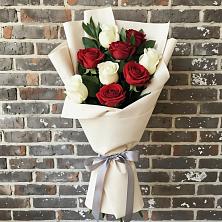 Букет цветов из:  Розы в Автополигон