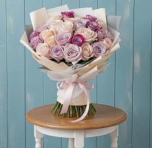 Букет цветов из:  Розы в Автополигон