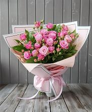 Букет Розовый кустик #REPLACE_PRED# Автополигон