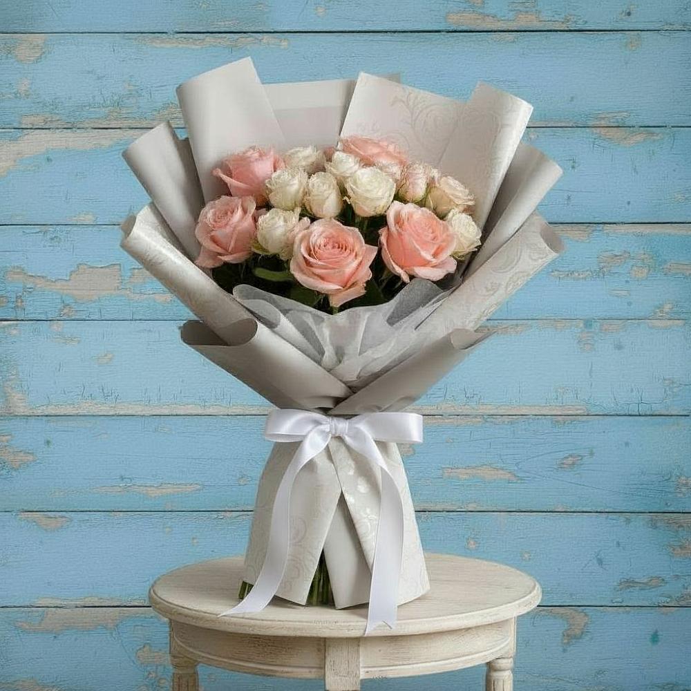 Букет цветов из: Розы в Автополигон