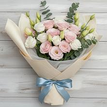 Букет цветов из:  Лизиантусы #REPLACE_PRED# Автополигон