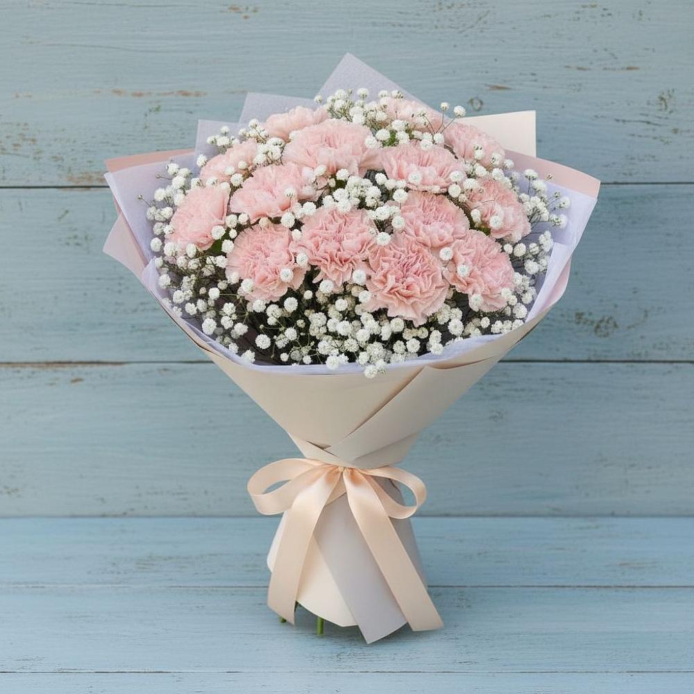 Букет цветов из: Гвоздики в Автополигон