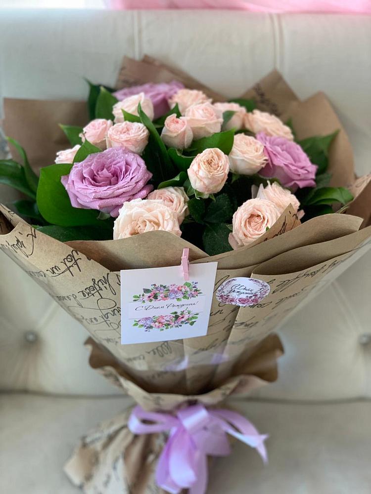 Букет цветов из: Розы в Автополигон