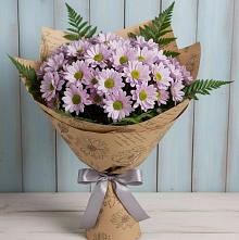 Букет цветов из:  Хризантемы в Автополигон