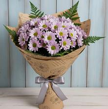 Букет цветов из:  Хризантемы в Автополигон