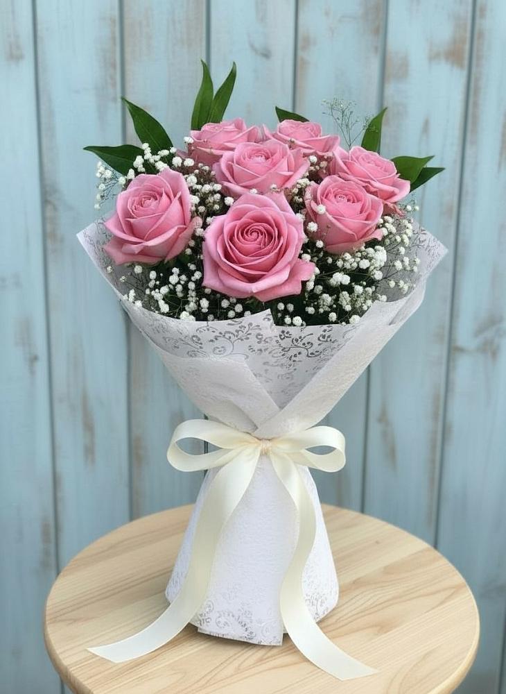 Букет цветов из: Розы в Автополигон