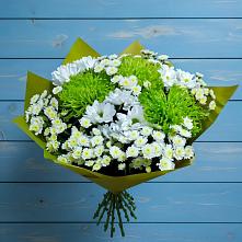 Букет цветов из:  Хризантемы в Автополигон