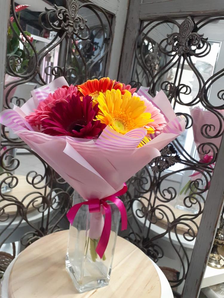 Букет цветов из: Герберы в Автополигон