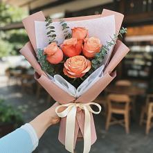 Букет цветов из:  Розы в Автополигон
