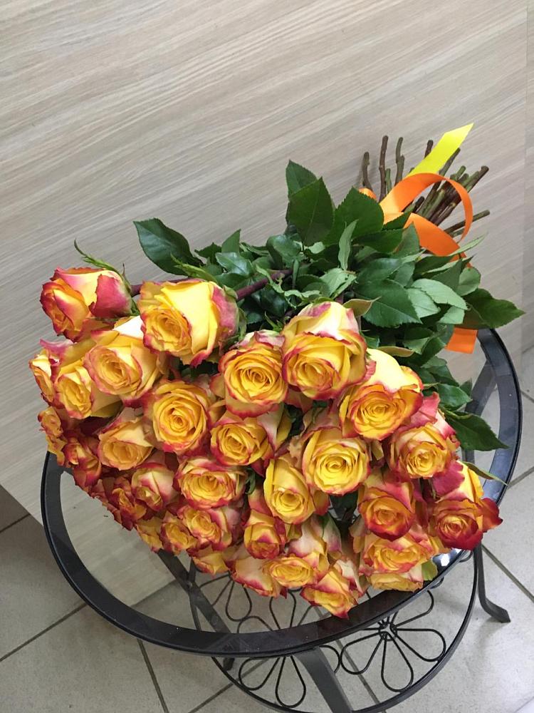 Букет Желтые розы в Автополигон