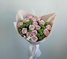 Букет цветов из:  Розы и Хризантемы в Автополигон