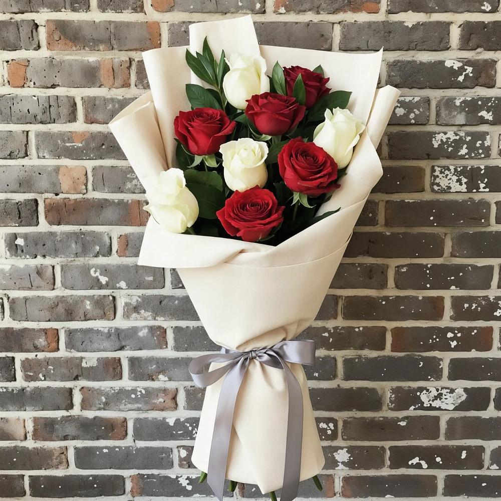 Букет цветов из: Розы в Автополигон