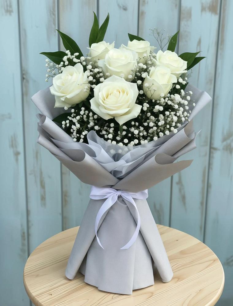 Букет цветов из: Розы в Автополигон