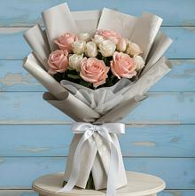 Букет цветов из:  Розы #REPLACE_PRED# Автополигон