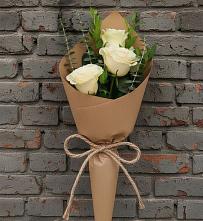 Букет цветов из:  Розы в Автополигон