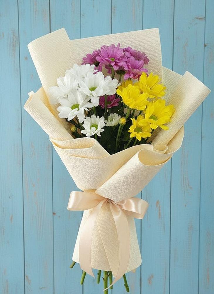 Букет цветов из: Хризантемы в Автополигон