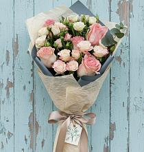 Букет цветов из:  Розы в Автополигон