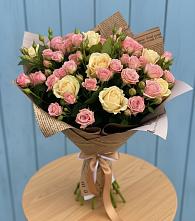 Букет цветов из:  Розы в Автополигон