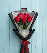 Букет цветов из:  Розы в Автополигон