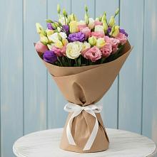 Букет цветов из:  Лизиантусы в Автополигон