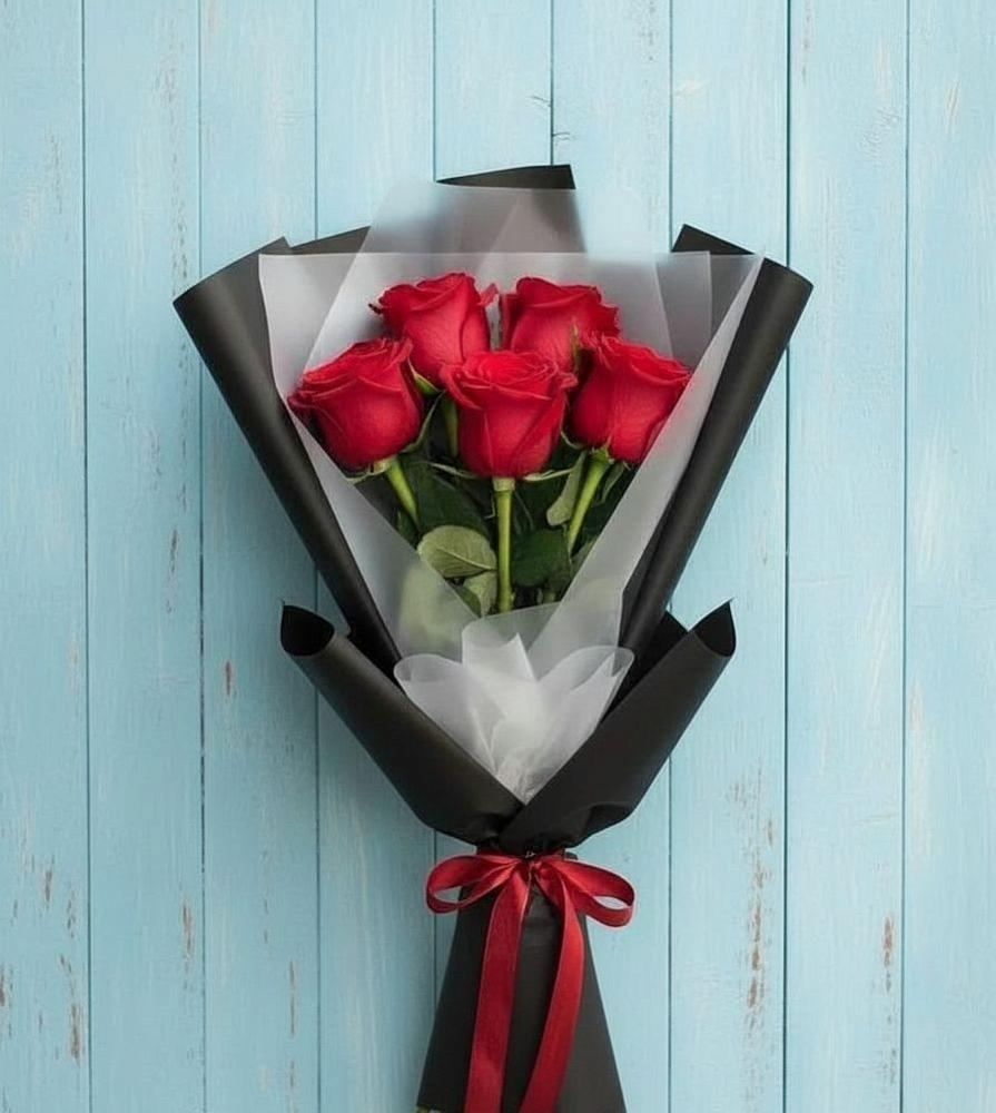 Букет цветов из: Розы в Автополигон