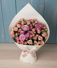 Букет цветов из:  Розы в Автополигон