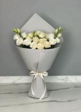 Букет цветов из:  Розы и Лизиантусы #REPLACE_PRED# Автополигон